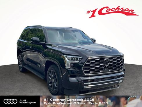 Used 2024 Toyota Sequoia Platinum AWD/4WD image 1