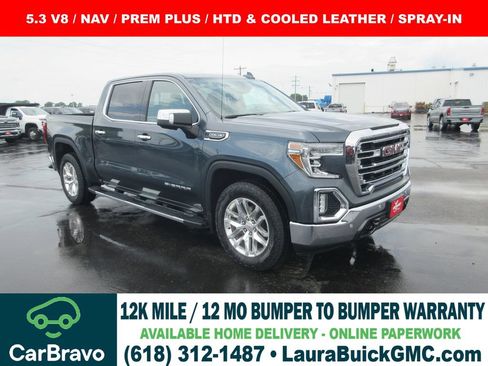 Certified 2020 GMC Sierra 1500 SLT w/ SLT Premium Plus Package AWD/4WD image 1