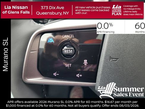 New 2026 Nissan Murano SL AWD/4WD image 17