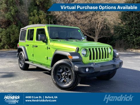 Used 2019 Jeep Wrangler Unlimited Sport image 1