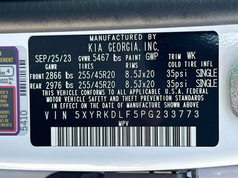 Certified 2023 Kia Sorento SX AWD/4WD image 37