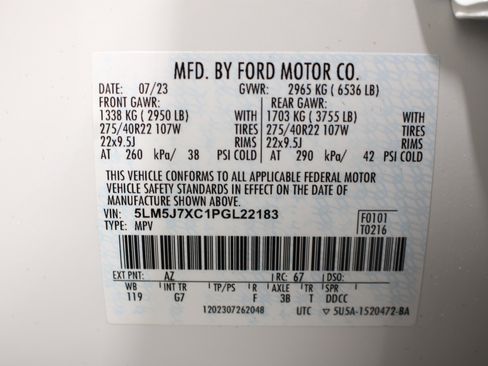 Used 2023 Lincoln Aviator Reserve w/ Equipment Group 201A AWD/4WD image 45