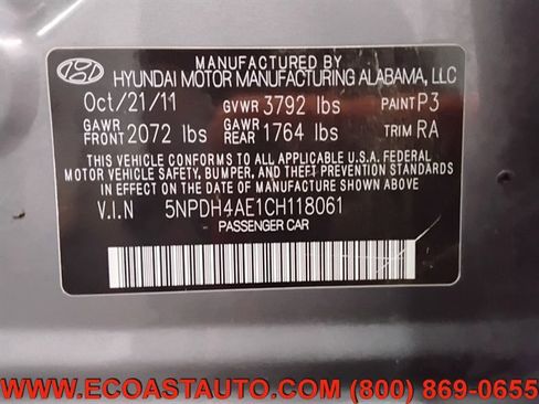 Used 2012 Hyundai Elantra GLS w/ Preferred Pkg 3 FWD image 18