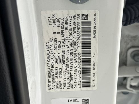 Used 2024 Honda Civic Sport image 27