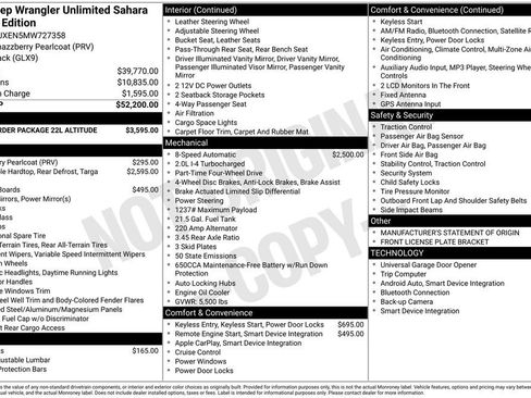 Used 2021 Jeep Wrangler Unlimited Sahara image 4