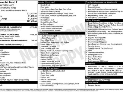 New 2026 Chevrolet Trax LT w/ Driver Confidence Package