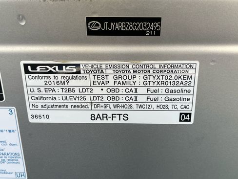 Used 2016 Lexus NX 200t FWD image 12