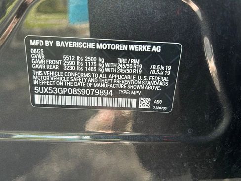 Used 2025 BMW X3 xDrive30i w/ Premium Package AWD/4WD image 55