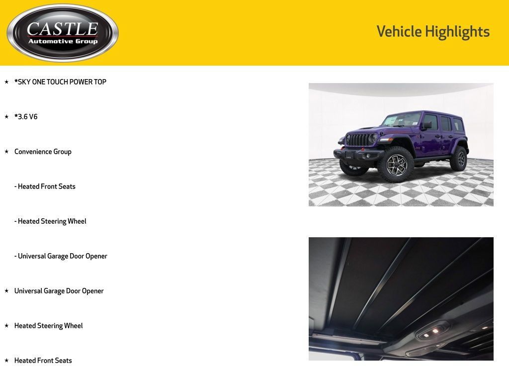 New 2026 Jeep Wrangler Unlimited Rubicon AWD/4WD image 3