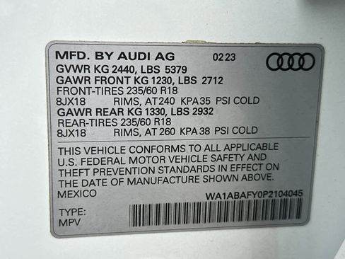 Used 2023 Audi Q5 2.0T Premium w/ Convenience Package AWD/4WD image 28