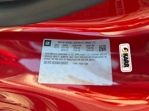 Used 2013 Chevrolet Camaro LT w/ RS Package RWD image 36