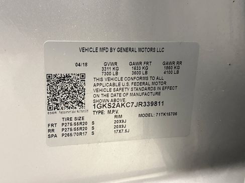 Used 2018 GMC Yukon SLE w/ SLE Value Package image 24