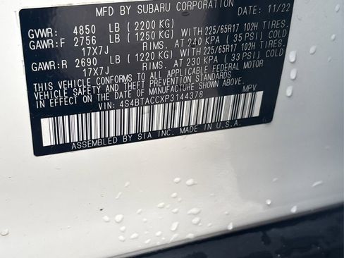 Used 2023 Subaru Outback Premium image 16