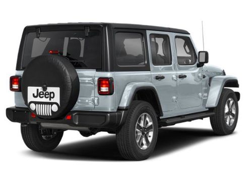 Used 2023 Jeep Wrangler Unlimited Sahara w/ LED Lighting Group AWD/4WD image 2