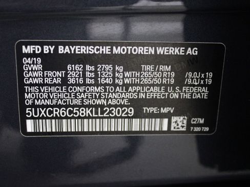 Used 2019 BMW X5 xDrive40i w/ Convenience Package AWD/4WD image 51