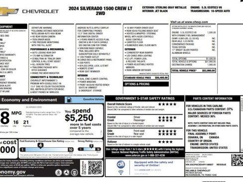 Used 2024 Chevrolet Silverado 1500 LT RWD image 28