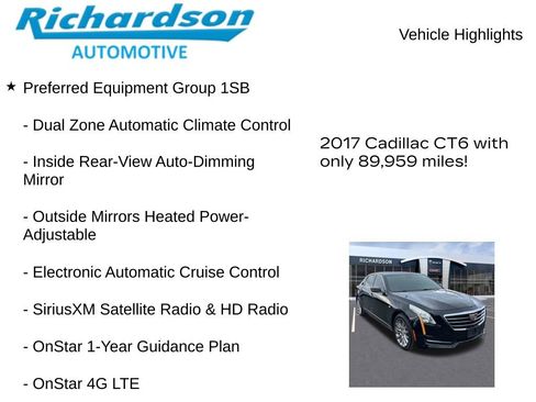 Used 2017 Cadillac CT6 3.6 AWD image 11