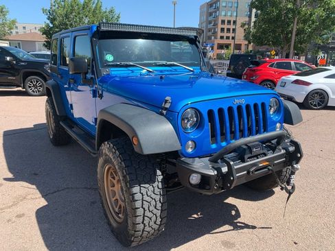 Used 2015 Jeep Wrangler Unlimited Sport w/ Quick Order Package 24S AWD/4WD image 1