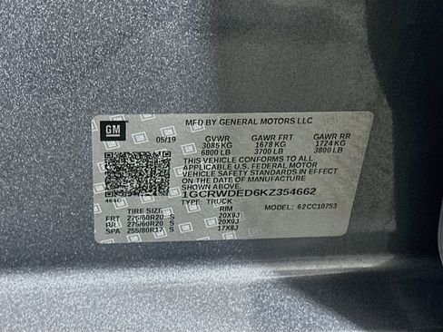 Used 2019 Chevrolet Silverado 1500 RST w/ All-Star Edition RWD image 12