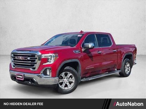 Used 2021 GMC Sierra 1500 SLT w/ SLT Convenience Package AWD/4WD image 1