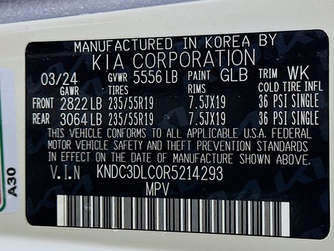 Used 2024 Kia EV6 Wind w/ Wind Technology Package AWD/4WD image 12