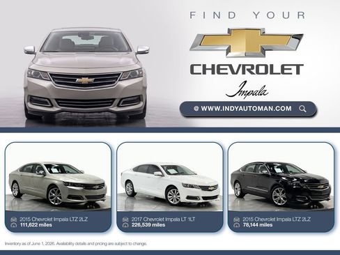 Used 2015 Chevrolet Impala LTZ FWD image 14