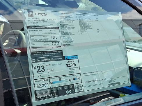 New 2025 Toyota Tacoma TRD Sport image 19