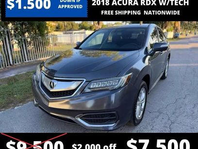 Used 2018 Acura RDX AWD w/ Technology Package