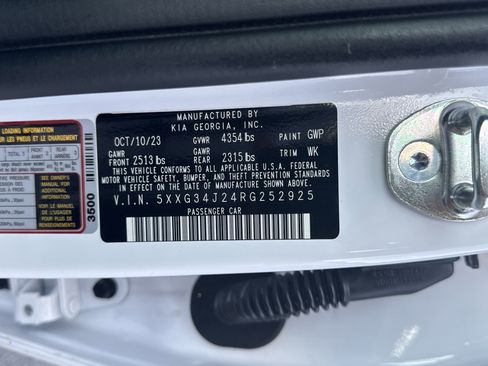 Used 2024 Kia K5 EX w/ EX Premium Package image 37