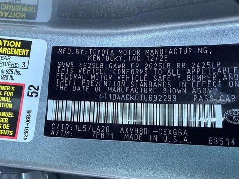 New 2026 Toyota Camry XLE image 16