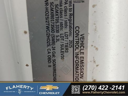 Used 2025 Chevrolet Silverado 1500 W/T image 13