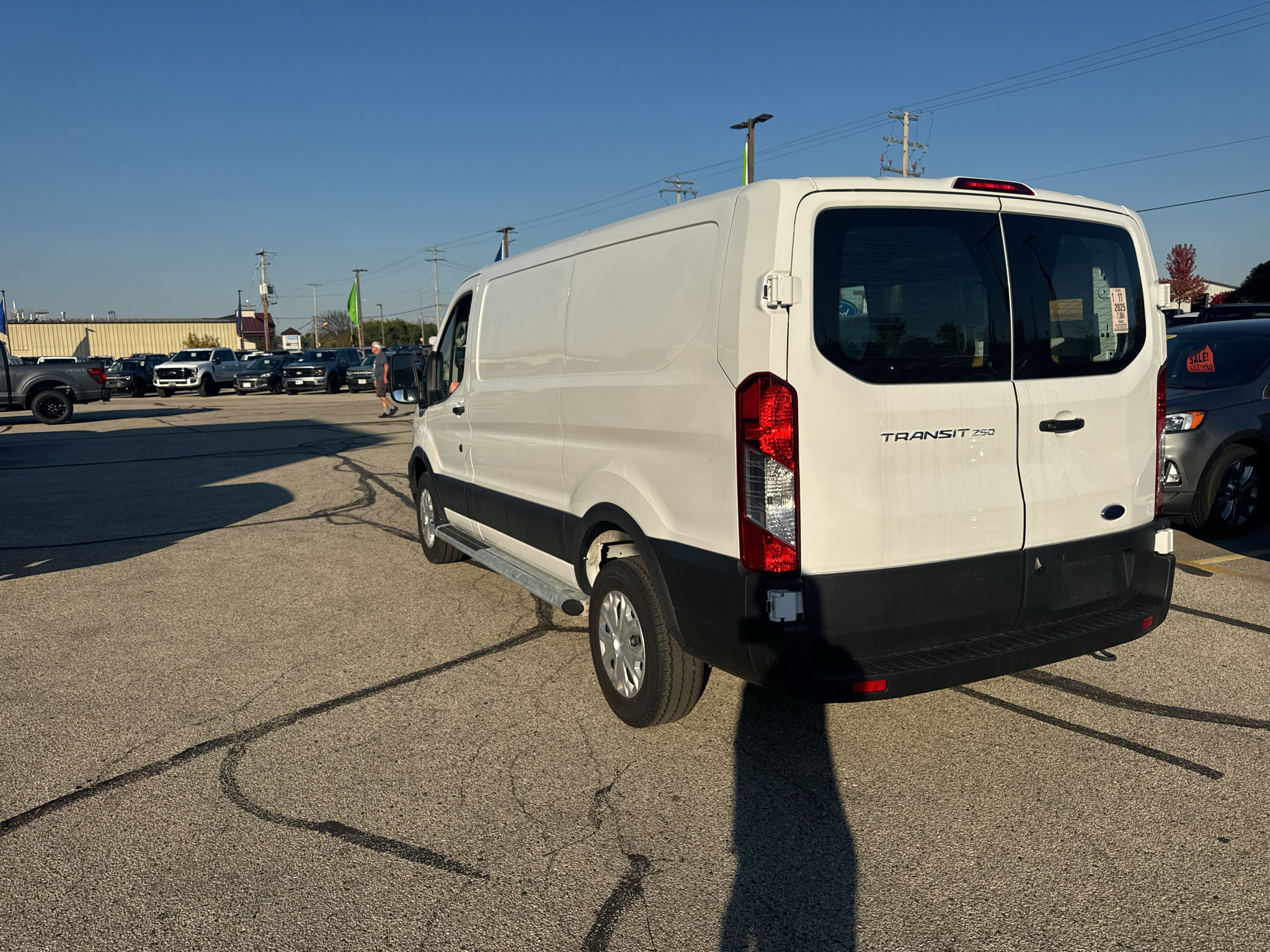 Certified 2025 Ford Transit 250 Low Roof w/ Exterior Upgrade Package RWD image 8