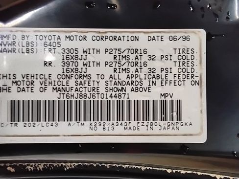 Used 1996 Lexus LX 450 4WD image 26