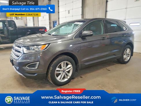 Used 2018 Ford Edge SEL w/ Canadian Touring Package AWD/4WD image 1