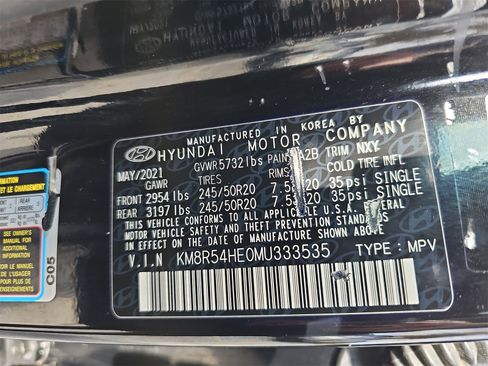 Used 2021 Hyundai Palisade Limited image 46