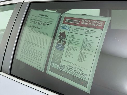 Used 2025 Subaru Outback Premium w/ Popular Package #1A image 12