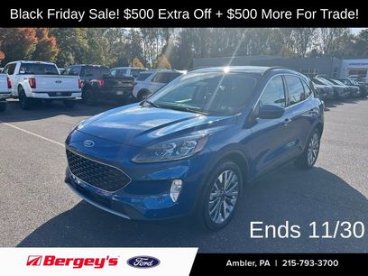 Certified 2022 Ford Escape Titanium w/ Class II Trailer Tow Package