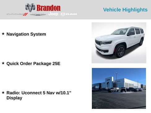 Used 2025 Jeep Wagoneer 4WD image 5