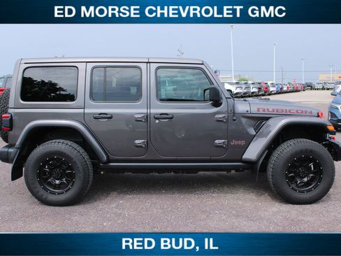 Used 2021 Jeep Wrangler Unlimited Rubicon AWD/4WD image 2