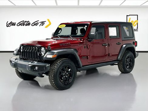 Used 2021 Jeep Wrangler Unlimited Sport image 1