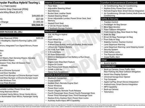 Used 2022 Chrysler Pacifica Touring-L image 47