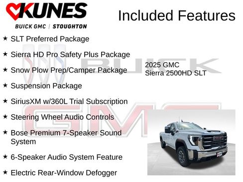 New 2025 GMC Sierra 2500 SLT w/ SLT Convenience Package image 3