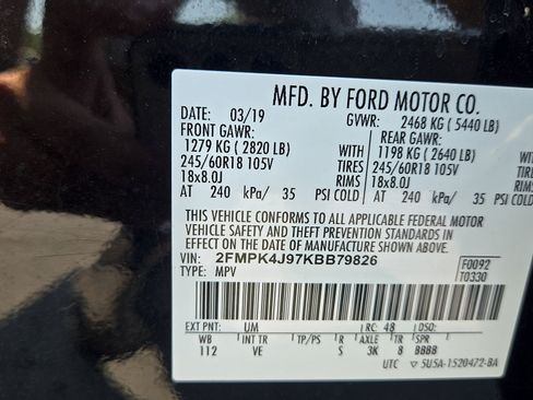 Used 2019 Ford Edge SEL w/ Equipment Group 201A AWD/4WD image 25