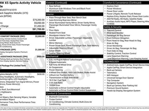 Used 2026 BMW X5 xDrive50e w/ Climate Comfort Package AWD/4WD image 5
