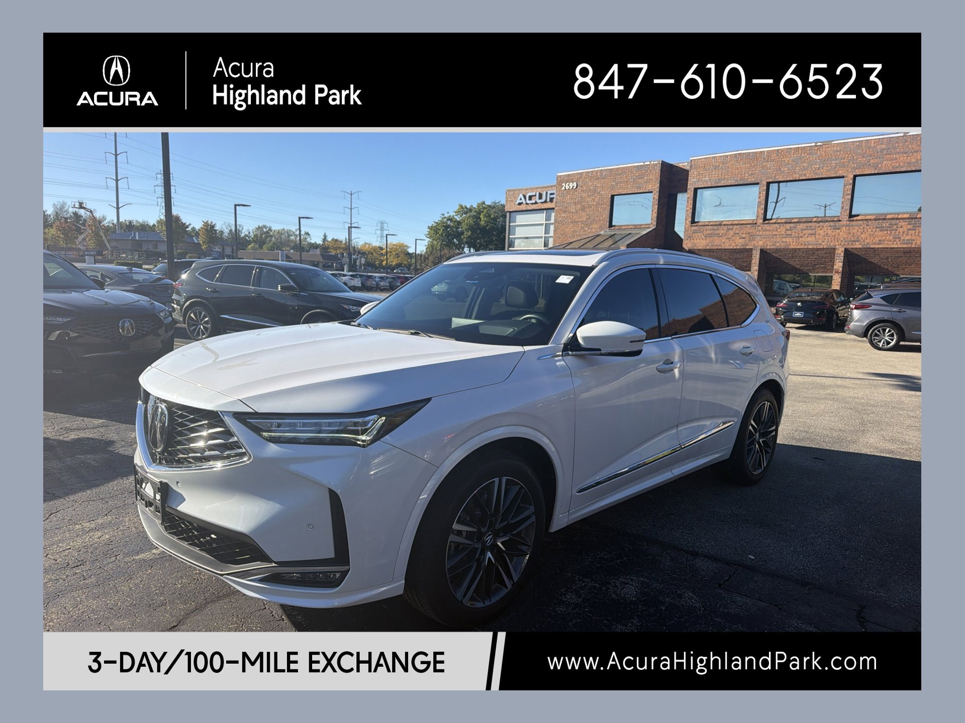 Used 2025 Acura MDX w/ Advance Package AWD/4WD 360° Tour