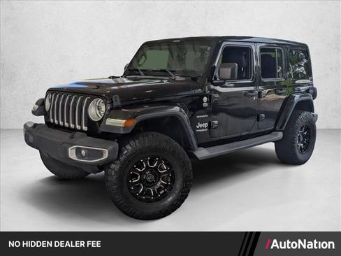 Used 2019 Jeep Wrangler Unlimited Sahara AWD/4WD image 1