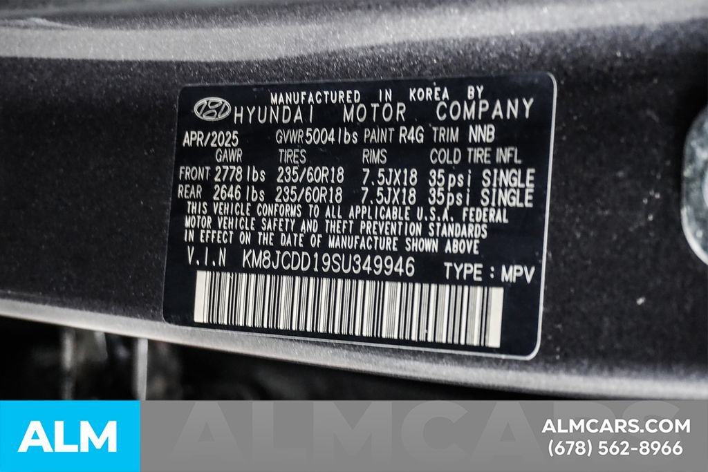 Used 2025 Hyundai Tucson SEL w/ Tow & Go Package AWD/4WD image 62