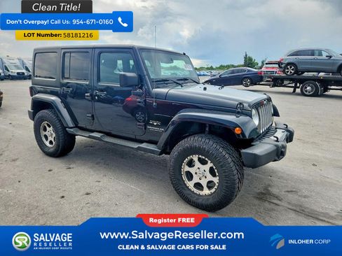 Used 2016 Jeep Wrangler Unlimited Sahara w/ Connectivity Group AWD/4WD image 5
