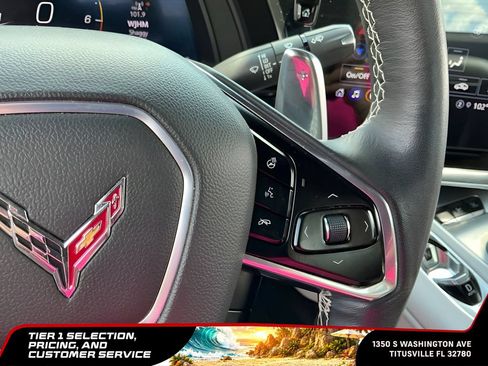 Certified 2021 Chevrolet Corvette Stingray Preferred Conv w/ Z51 Performance Package RWD image 22