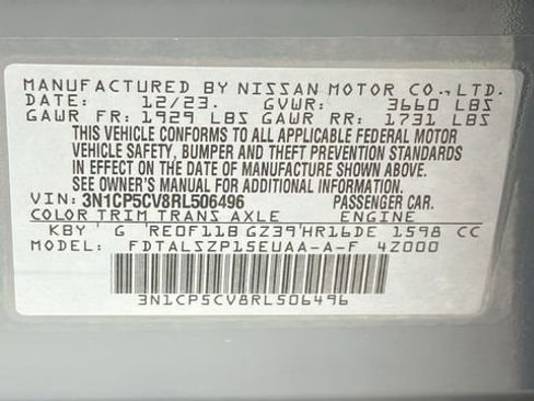 Used 2024 Nissan Kicks SV image 30